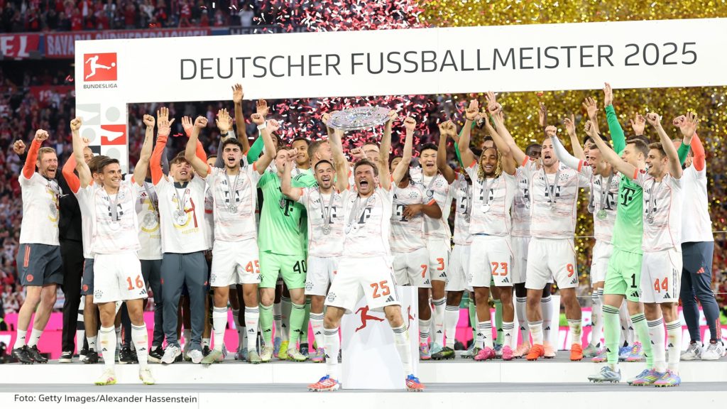 Kane tastes first title as Bayern bid farewell to Mueller