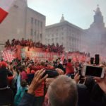Football unites after car ploughs into Liverpool victory crowd