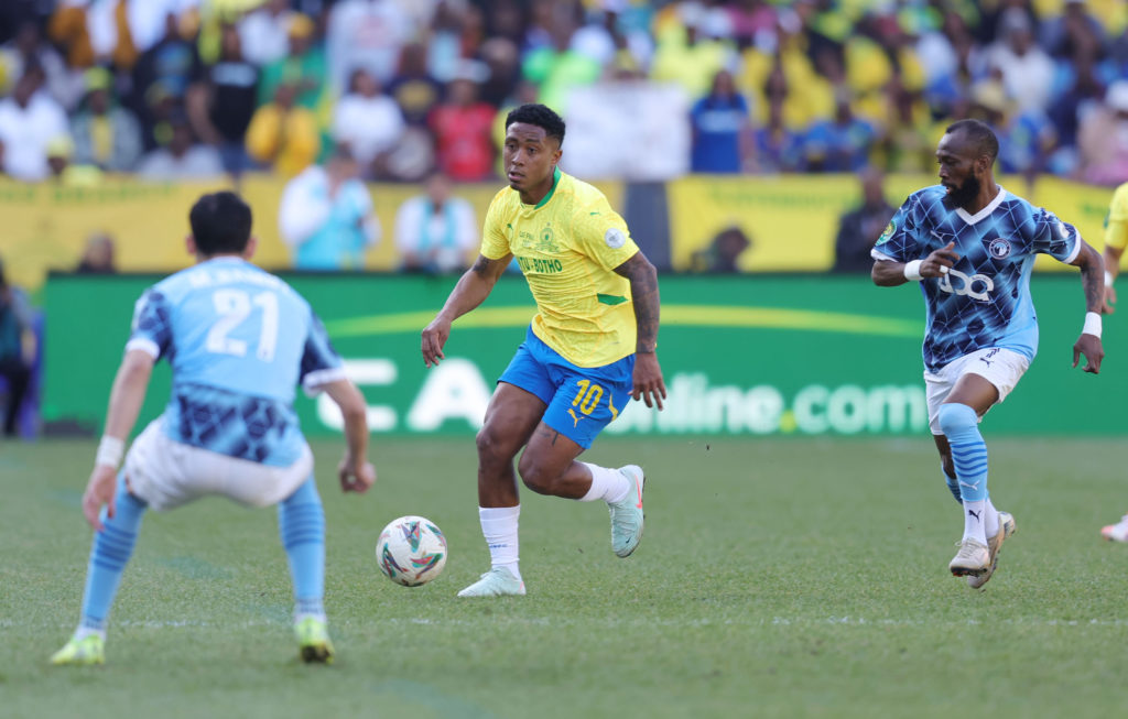 Pyramids stun Sundowns with late equaliser in first leg of final