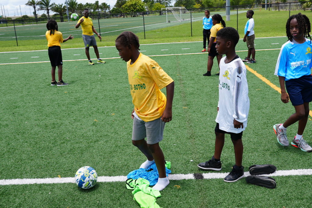 Mamelodi Sundowns host inspirational youth coaching clinic