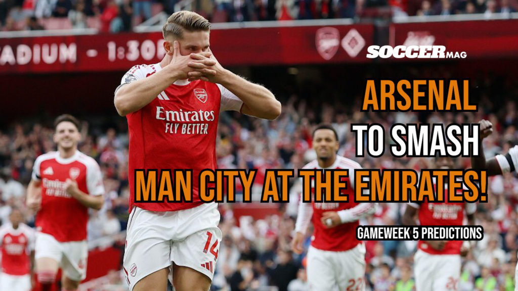 Arsenal to smash Man City at the Emirates!