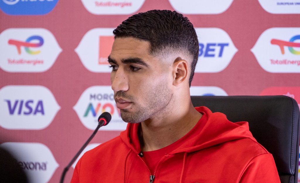 Morocco coach 'taking no risks' with Hakimi fitness