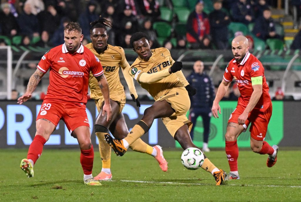 Palace hammer Shelbourne to boost Conference League bid