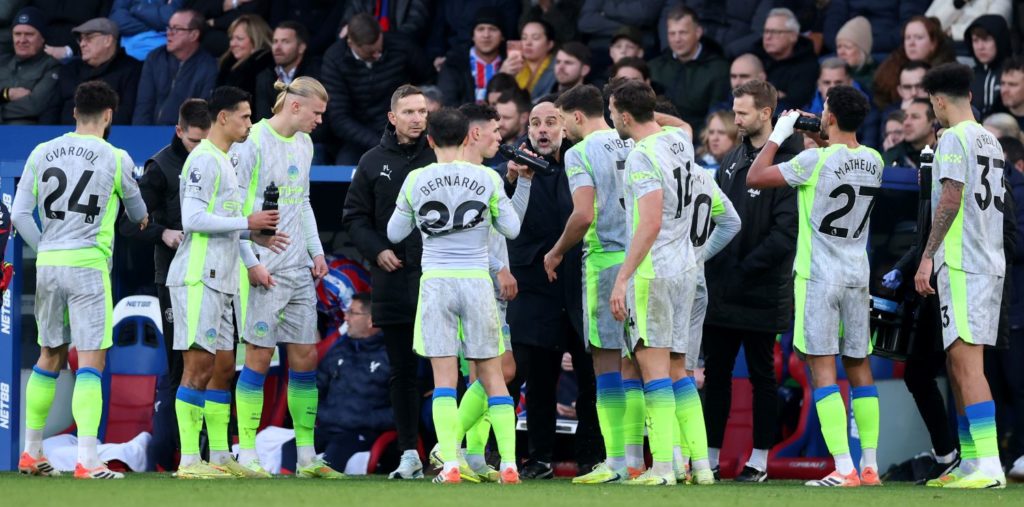 Guardiola hails Man City's 'big statement' in win at Palace