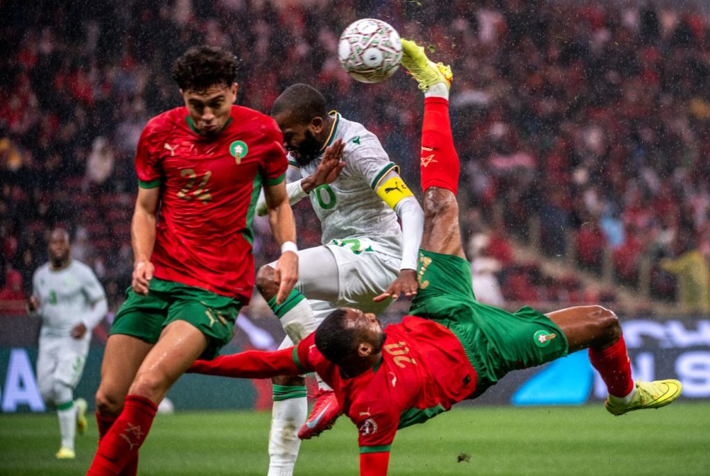 Meet Morocco's bicycle kick king