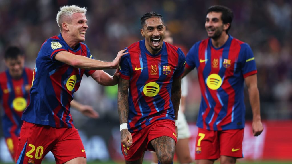 Barca edge Real Madrid in thrilling Spanish Super Cup final