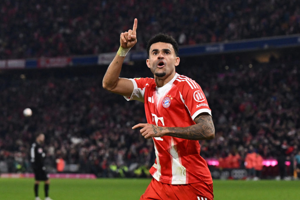 Diaz treble fires Bayern six points clear