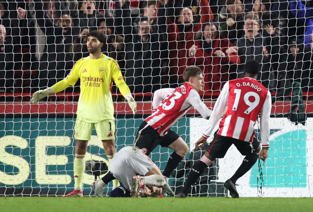 Brentford frustrate Arsenal in title blow
