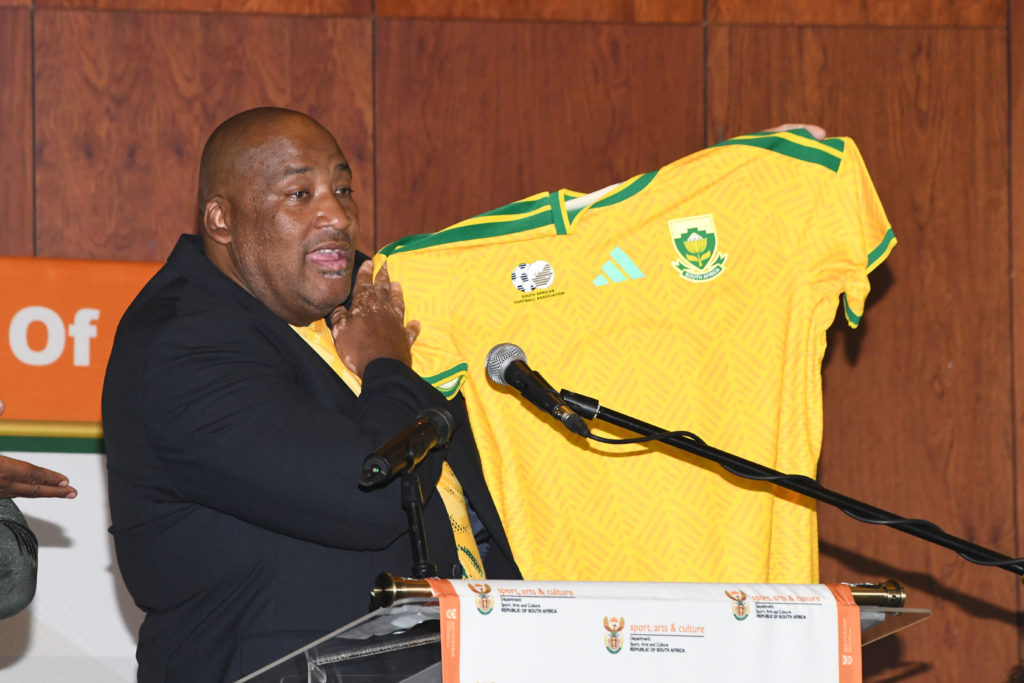 PRETORIA, SOUTH AFRICA - MARCH 04: Minister Gayton McKenzie briefs the media on the Department of Sport, Arts and Culture (DSAC) portfolio at Freedom Park Heritage Site And Museum on March 04, 2026 in Pretoria, South Africa. The briefing provided updates on key priorities and strategic initiatives within the Department of Sport, Arts and Culture (DSAC). (Photo by Gallo Images/Frennie Shivambu)