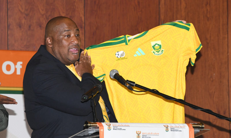 PRETORIA, SOUTH AFRICA - MARCH 04: Minister Gayton McKenzie briefs the media on the Department of Sport, Arts and Culture (DSAC) portfolio at Freedom Park Heritage Site And Museum on March 04, 2026 in Pretoria, South Africa. The briefing provided updates on key priorities and strategic initiatives within the Department of Sport, Arts and Culture (DSAC). (Photo by Gallo Images/Frennie Shivambu)