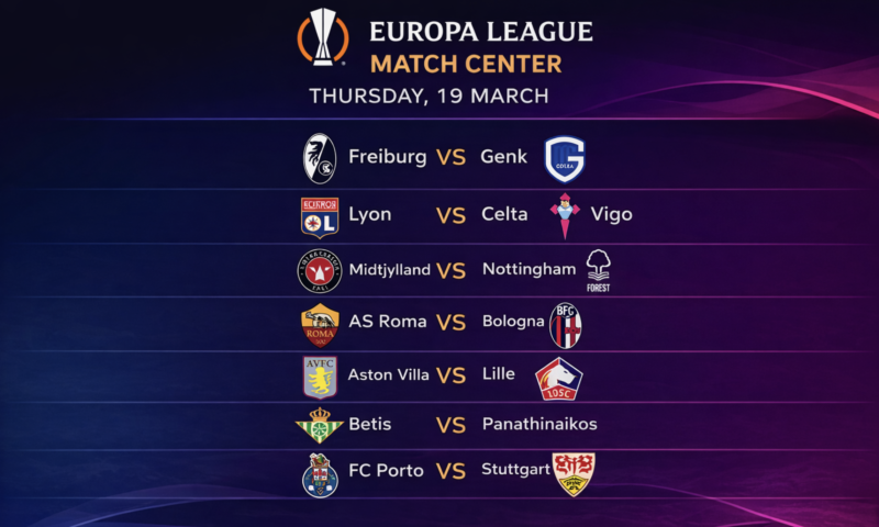 LIVE: Europa League Round of 16
