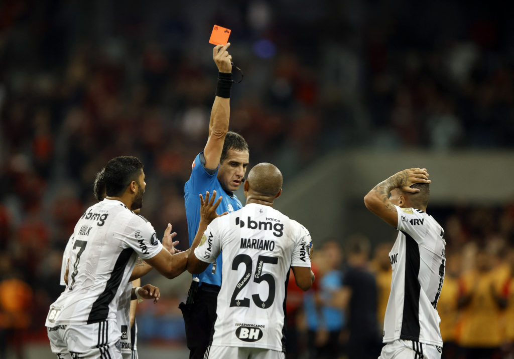 Watch: Mass brawl sparks 23 red cards in Brazil