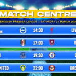 LIVE: Premier League Saturday Matchday 31