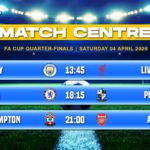 LIVE: FA Cup quarterfinals