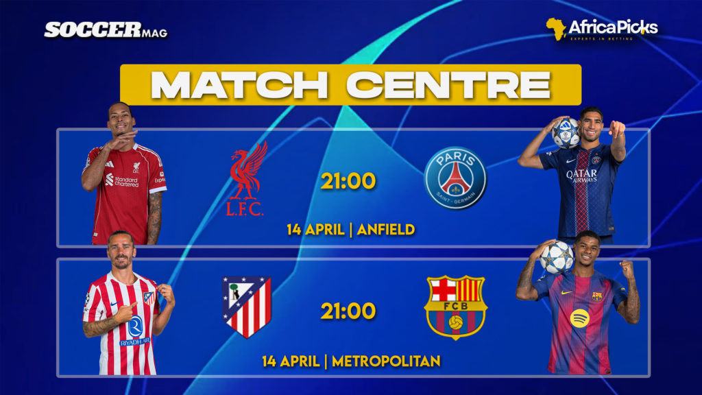 LIVE: UEFA Champions League quarterfinals!