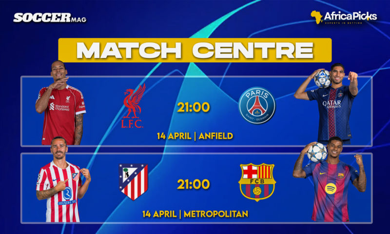 LIVE: UEFA Champions League quarterfinals!
