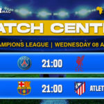 LIVE: UEFA Champions League quarterfinals!