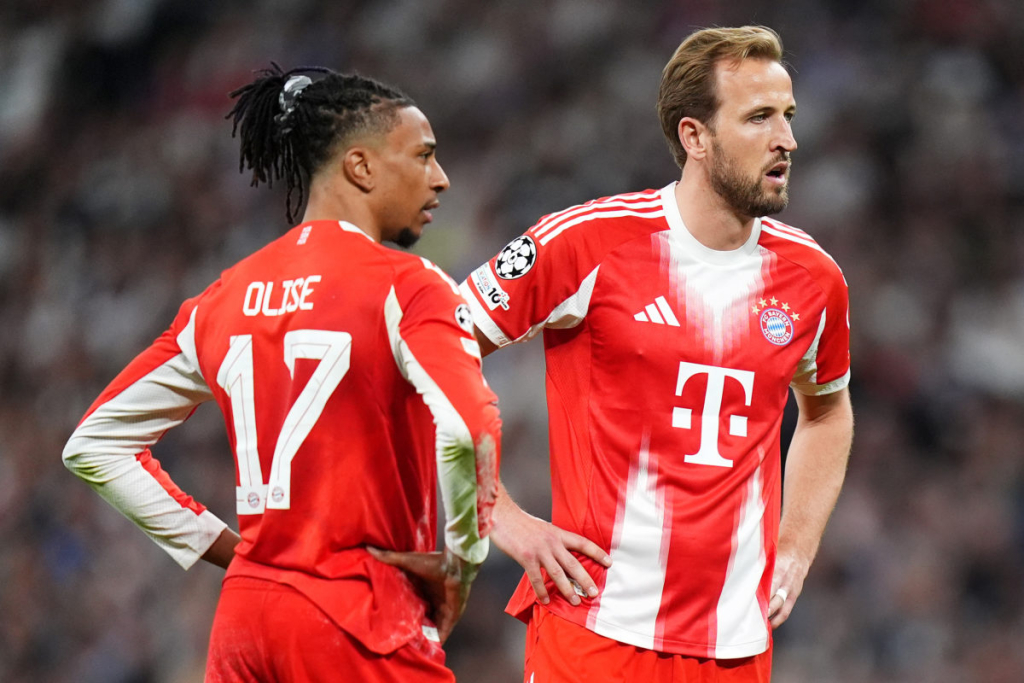 Kane hails Olise as world’s best winger