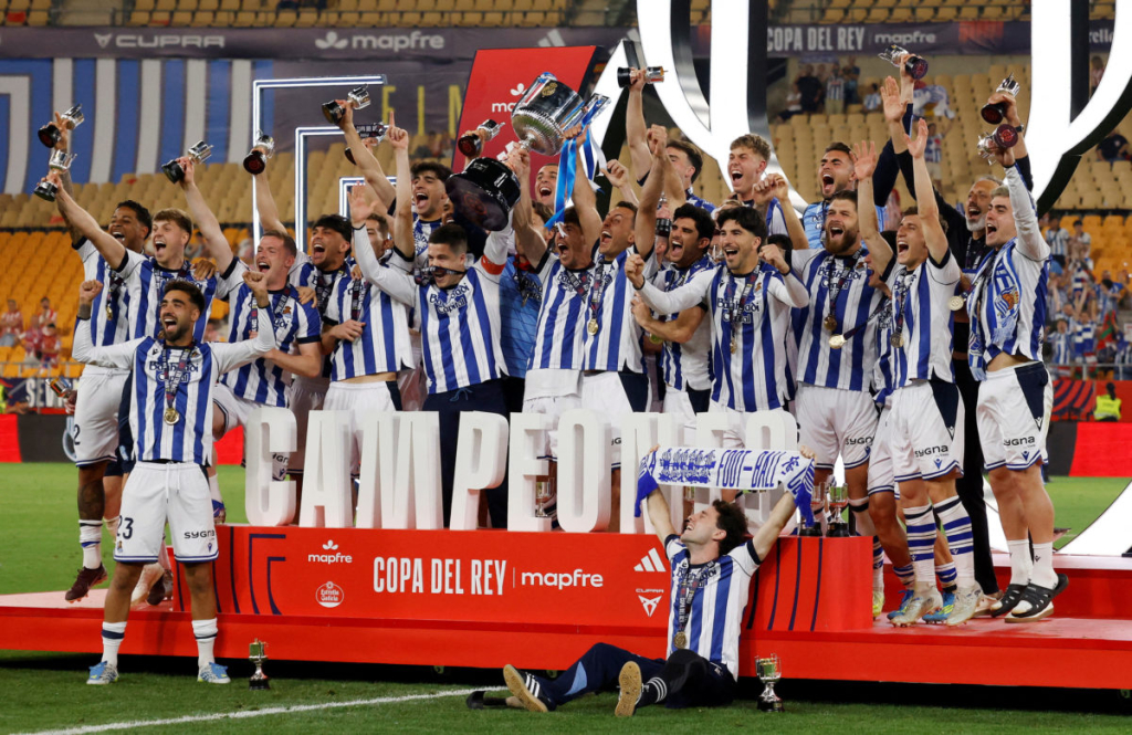 Real Sociedad beat Atletico Madrid to win Copa del Rey