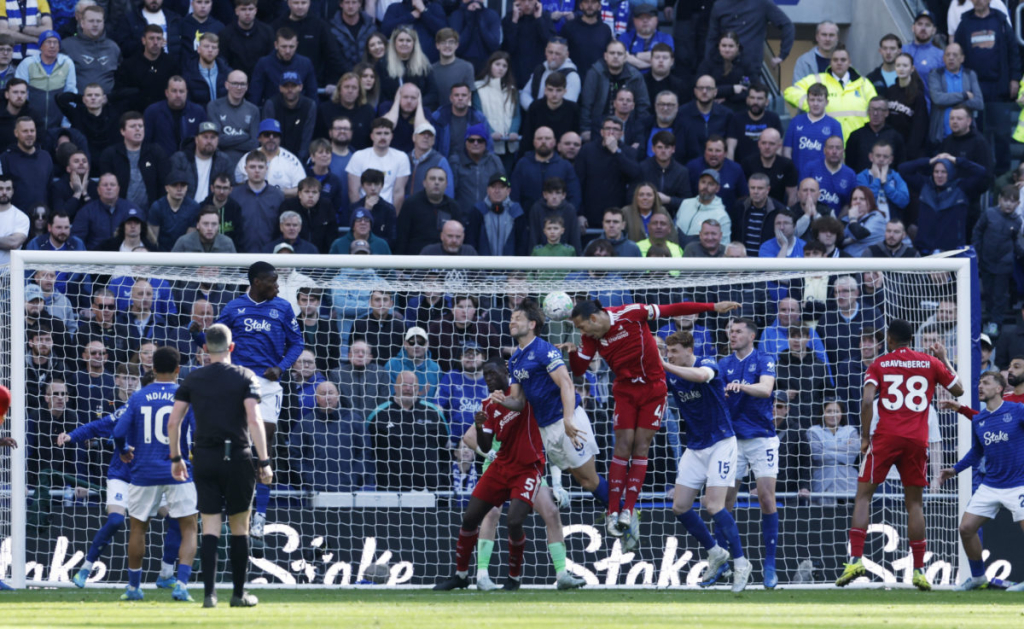 Van Dijk gives Liverpool last gasp derby win