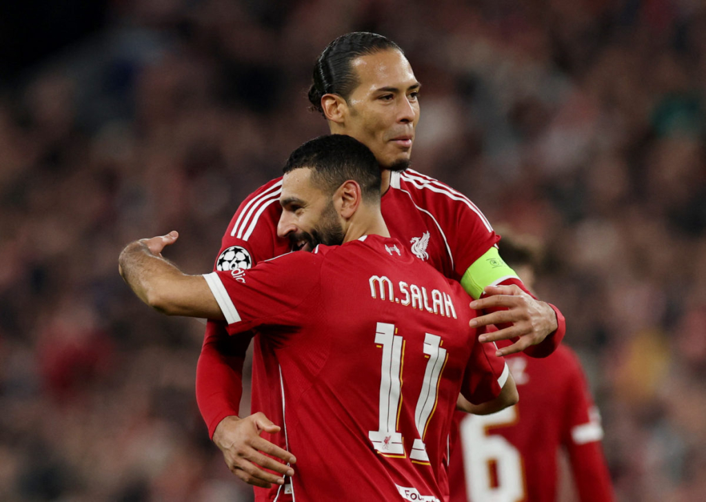 Van Dijk promises special farewell for injured Salah