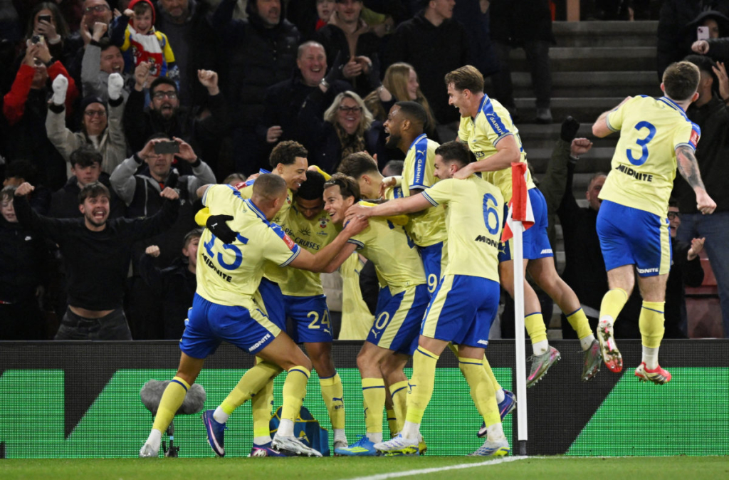 Southampton stun Arsenal at St Mary’s