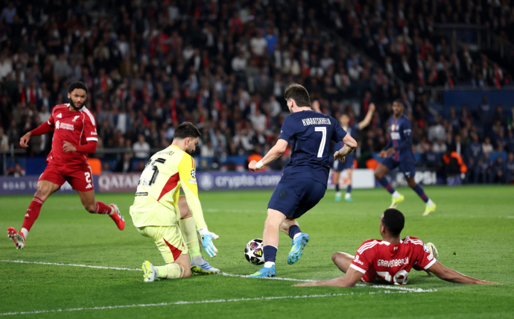 PSG too good for Liverpool in Paris