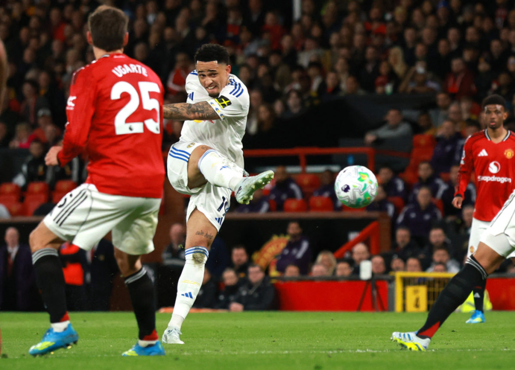 Leeds claim famous win at Old Trafford