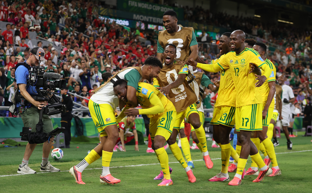 Brilliant Bafana storm into historic World Cup knockouts