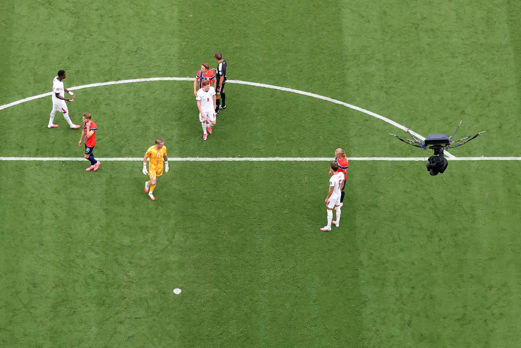 Cable controversy clouds England’s quarter-final win over Norway