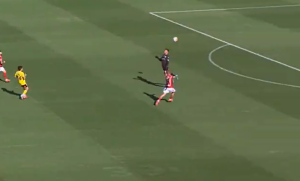 Watch: Goalie’s nightmare Down Under