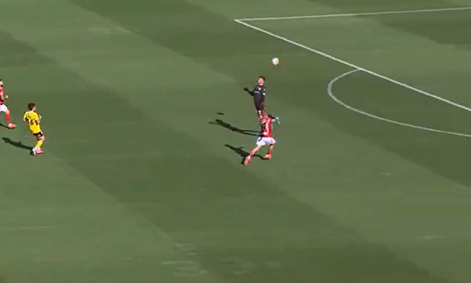 Watch: Goalie’s nightmare Down Under