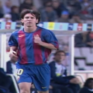 Messi debut